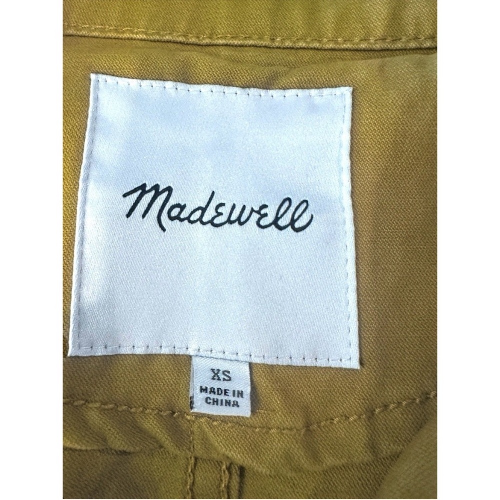 Madewell Egyptian Gold Fleet Utility Field Canvas Jacket- XS - Picture 11 of 14